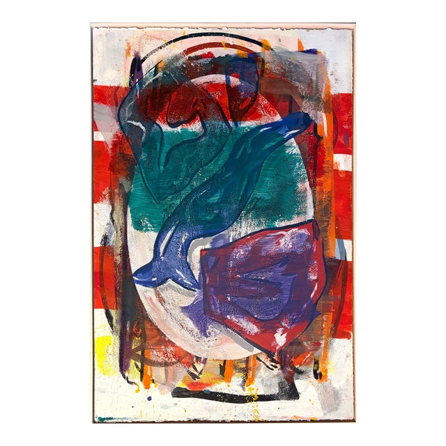 Contemporary Untitled, 2015 Painting by Jon Pestoni - Framed For Sale