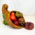 1980s Vintage Majolica Americana Rustic Thanksgiving Cornucopia Decorative Object. For Sale - Image 11 of 11
