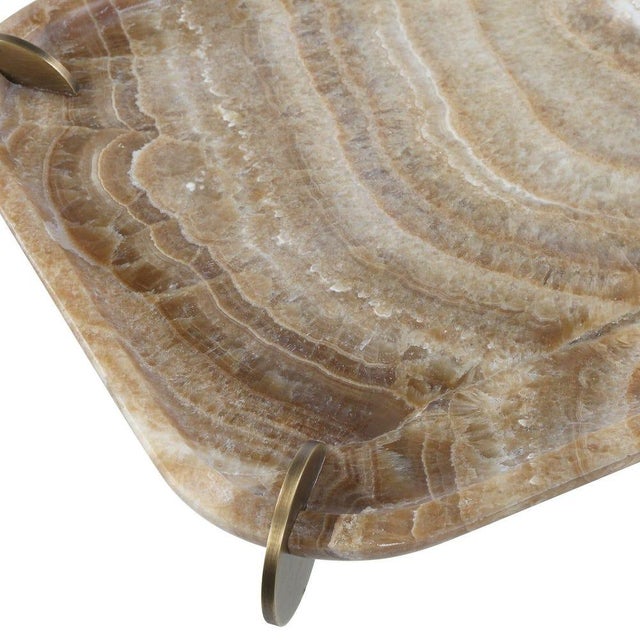 Marble Brass Coin Tray For Sale In Los Angeles - Image 6 of 6