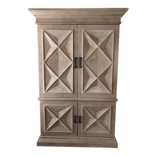 Bernhardt Tansitional Bedroom Armoire For Sale
