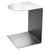 C Shaped Side Table in Stainless Steel by Veliento For Sale - Image 10 of 10