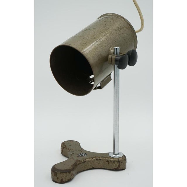 Salvaged Laboratory School Table Lamp from Flatters & Garnett For Sale - Image 16 of 17