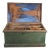 1906 Antique Pine Carpenters Tool Chest Trunk Strong Box Disston Saws Planers For Sale