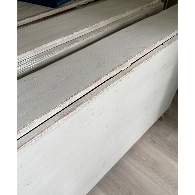 Wood Gustavian Folding Table, 1800s For Sale - Image 7 of 10