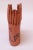 Mid-Century Modern Studio Terracotta Aztec Style Vase Signed For Sale - Image 3 of 13
