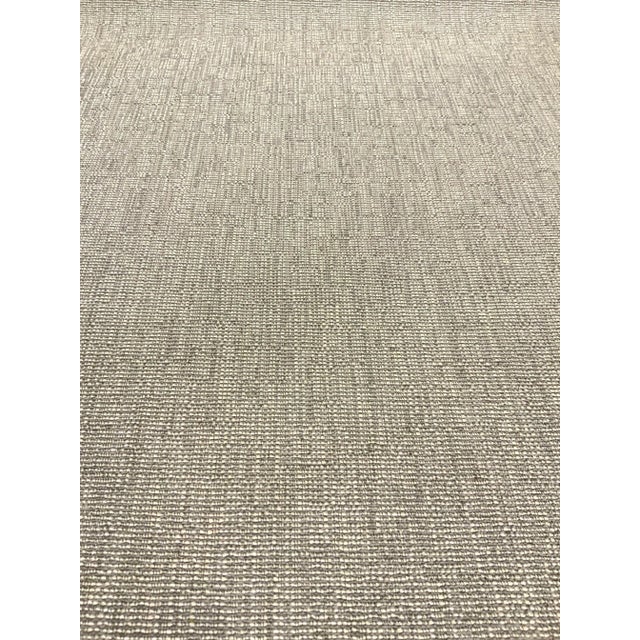 Romo - Zinc: Pamir Z577 Silver Grey/02 Woven Designer Fabric - 13 Yards For Sale - Image 4 of 4