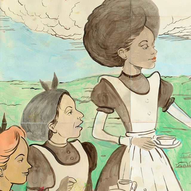 "Alice's Infinite Looking Glass" Original by Daniel Benayun From the Alice in Wonderland Collection For Sale - Image 4 of 7