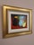 1977 'Blue Vase & Pears' Vintage Original Still Life Tempera Painting by Swedish Artist Eric Cederberg (1897-1984), Framed For Sale - Image 4 of 11