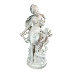 19th C Sevres Aug. Moreau White Biscuit Porcelain Sculpture - 1 Piece