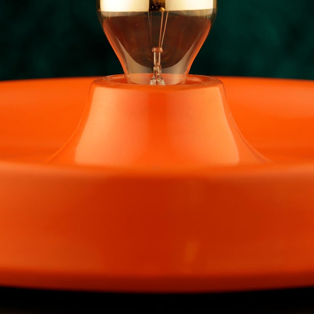 Orange German Orange Waterdrop Wall or Ceiling Lamp from Holländer, 1960s For Sale - Image 8 of 12