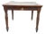 Maitland-Smith Leather Inset Mahogany Game Table For Sale