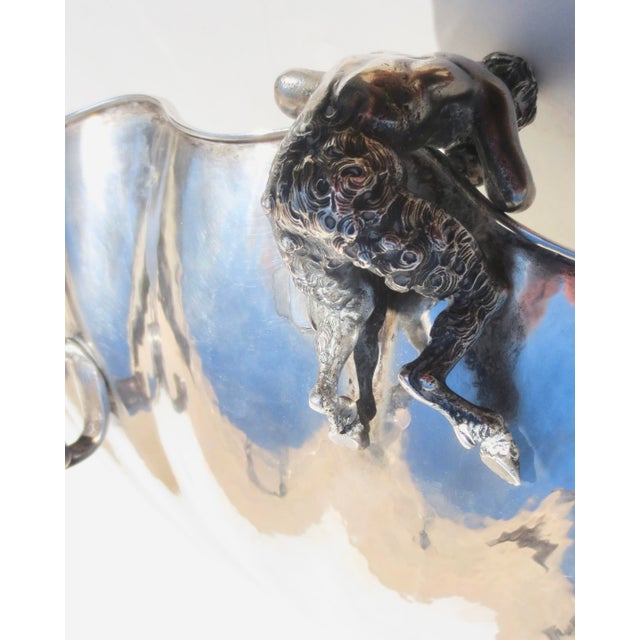 Silver Italian 800 Silver Centerbowl Circa 1930s For Sale - Image 8 of 12