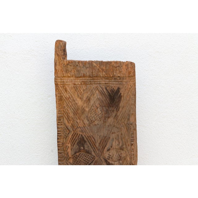 African 19th Century Cowrie Motif African Door For Sale - Image 3 of 8