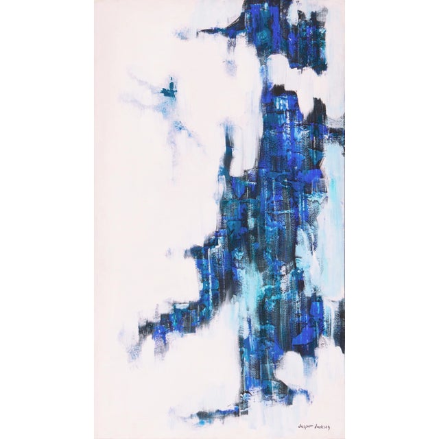 Signed lower right, 'Jasper Jackson' (American, 20th century) and painted circa 1975. Titled, verso, 'Opus 8'. A...