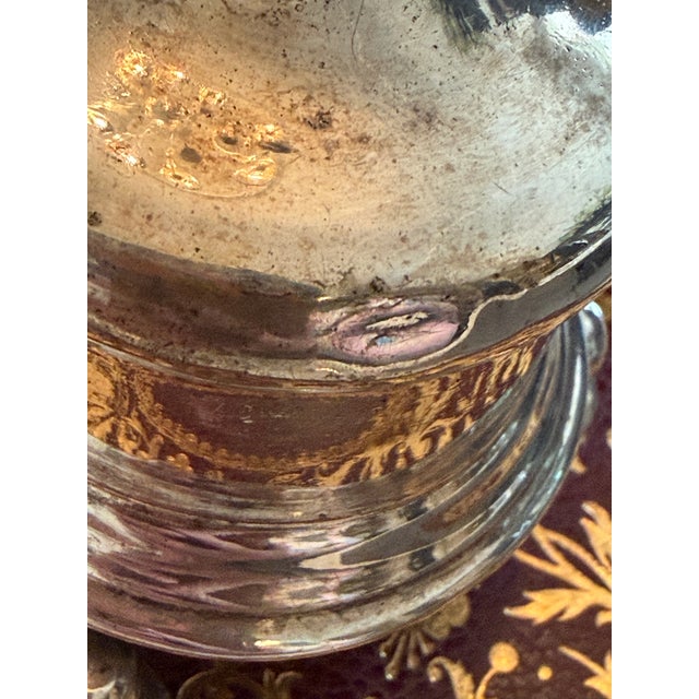 Metal Early Vintage Silver Plate Pepper Mill, Made in France For Sale - Image 7 of 12