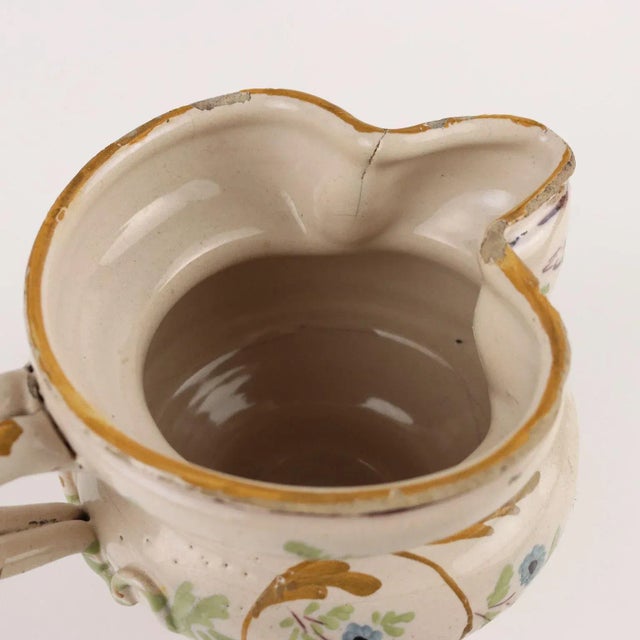 Polychrome & Majolica Jug, Ligurian For Sale - Image 7 of 10