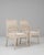 Beige 20th Century French White Patinated Gustavian Upholstered Chairs - A Pair For Sale - Image 8 of 18