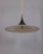 Danish chandelier in black metal, design Claus Bonderup & Torsten Thorup for Fog & Mørup, 1970s. I have official proof of...