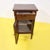 Wood Empire Nightstand in Wood with Door and Drawer For Sale - Image 7 of 12
