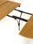 Wood Extendable Round Oak No 55 Table from Omann Jun, 1960s For Sale - Image 7 of 15