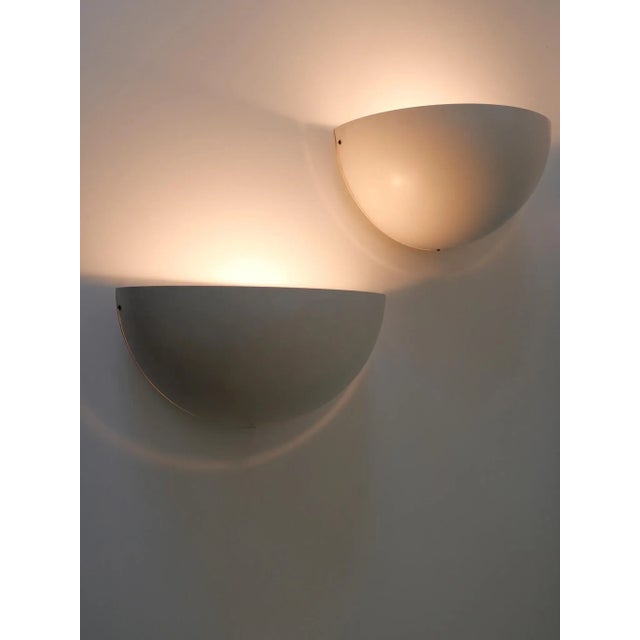 Metal Large Mid-Century Modern Minimalistic Sconces, Germany, 1960s, Set of 2 For Sale - Image 7 of 18