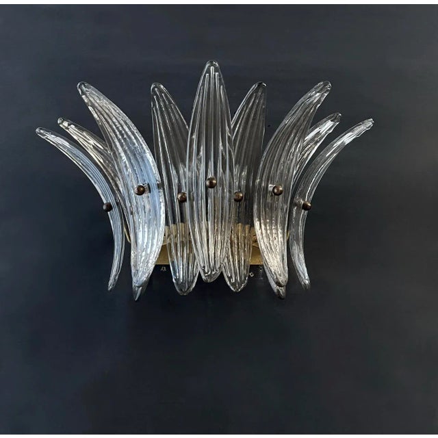 FREE SHIPPINGORIGINAL MURANO GLASS AVAILABLE IN OTHER COLORS MAKE IT THE COLOR COMBINATION YOU LOVE Sconces Murano...