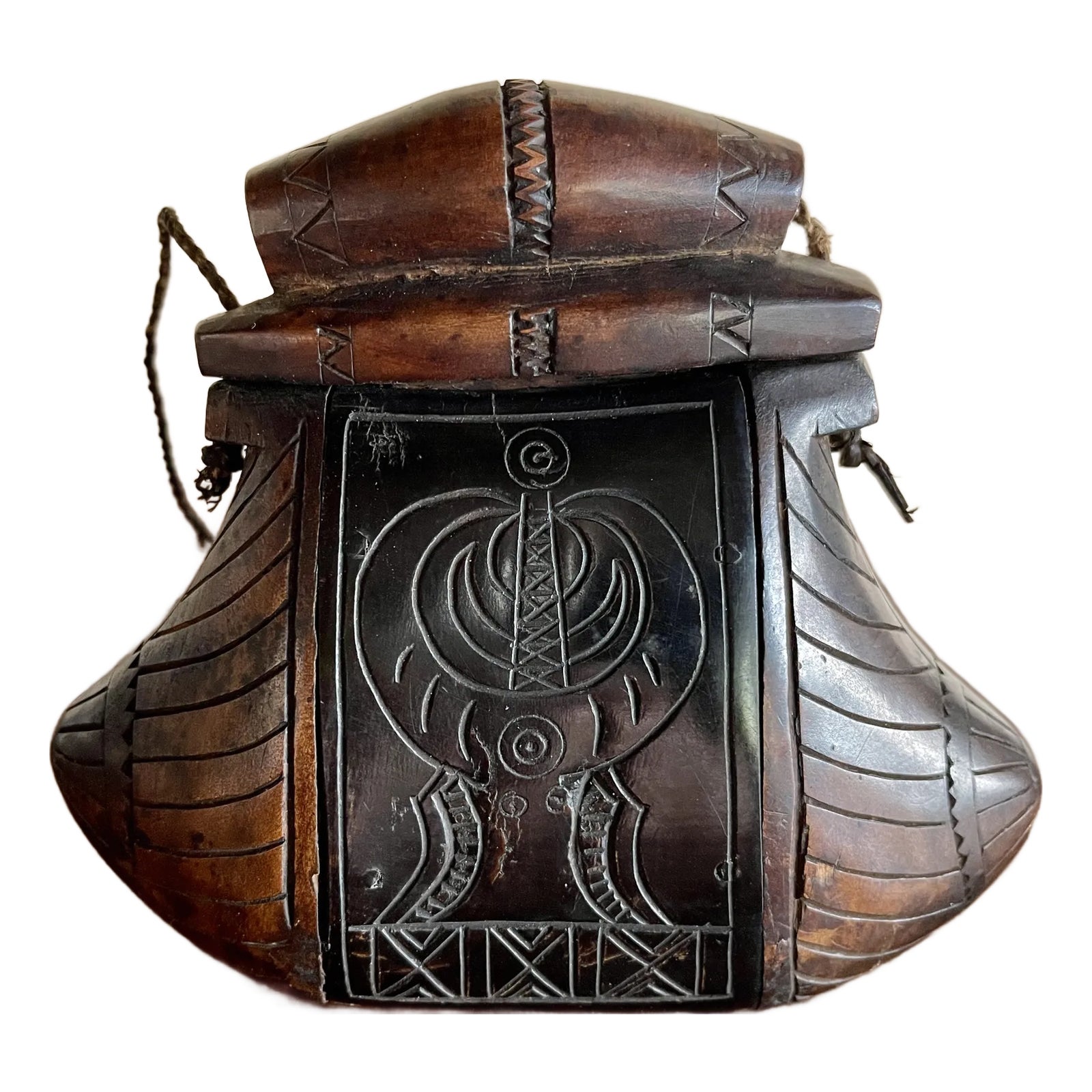 Early 20th Century Vintage Betel Quid/Shaman Box | Chairish