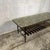 Mid-Century Mosaic-Effect Formica Coffee Table with Slatted Shelf, 1960s For Sale - Image 4 of 9