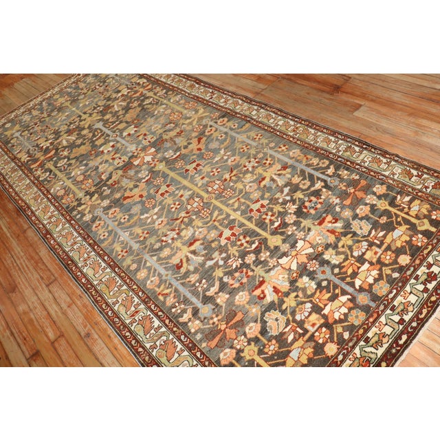 Early 20th Century Persian Malayer Gallery Antique Rug rug no.j3824 For Sale - Image 5 of 9