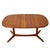 1990s Danish Modern Solid Teak Expandable 102" Dining Table W/ Two Leafs For Sale - Image 12 of 18