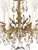 Antique 5 Light Sensational Shinning Swanky Brass Cut Lead Crystal Chandelier ~ Rewired ~ Restored ~ Rejuvenated ~ Ready to Hang ~ For Sale - Image 4 of 12