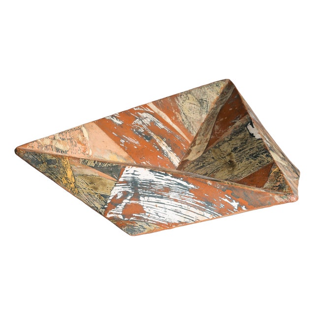 Geometric Stoneware Object by Karl Fulle Studio Pottery, Early 1990s For Sale