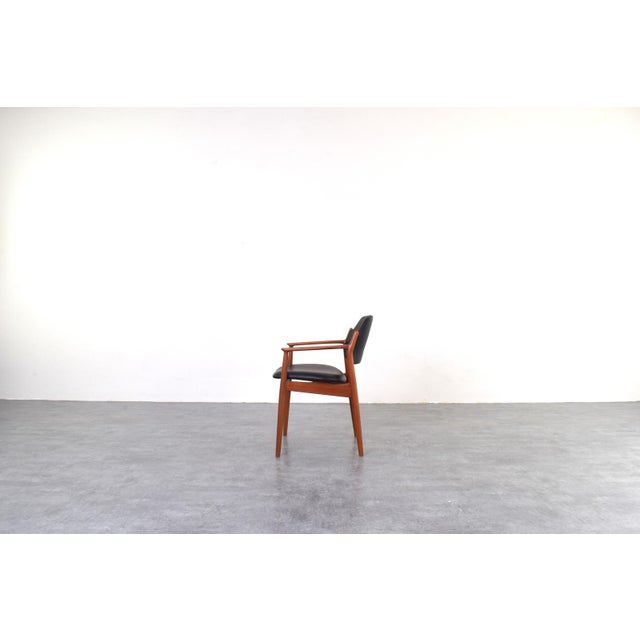 Arne Vodder Mid-Century Modern Danish Teak Chair by Arne Vodder for Sibast, 1960s For Sale - Image 4 of 13