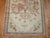 Early 21st Century Ivory Antique Turkish Ghiordes Rug - 4' x 5'9" For Sale - Image 5 of 6