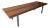 Mid Century Walnut Dining Table by Milo Baughman For Sale