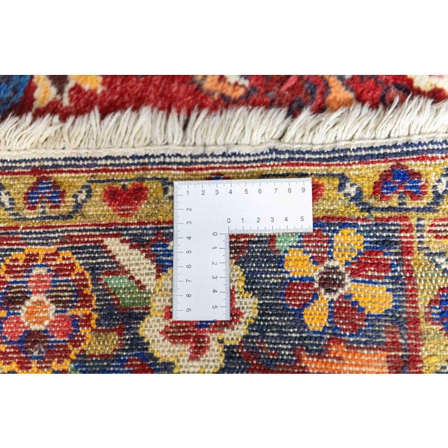 Middle Eastern Hand-Knotted Hamedan Malayer Rug For Sale - Image 6 of 15