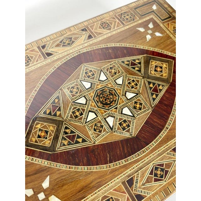Wood Large Wood Marquetry Box, France, 1970s For Sale - Image 7 of 15