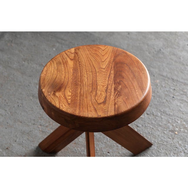 Pierre Chapo French S31 Stool by Pierre Chapo, 1970s For Sale - Image 4 of 7