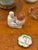Early 20th Century Chinese Canton Enamel Figural Dish, Petite in Scale MAKER'S MARK: CHINA on bottom CONDITION: Good...