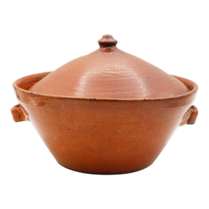 Circa 1930s American Ben Owen I Large Pottery Covered Bowl