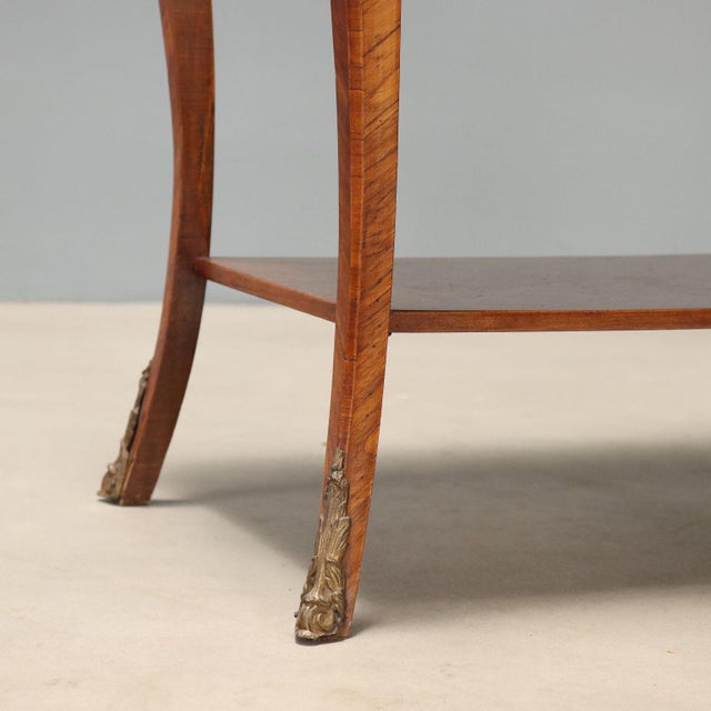 Wood Napoleon III Italian Table in Bois De Rose, 1800s For Sale - Image 7 of 10