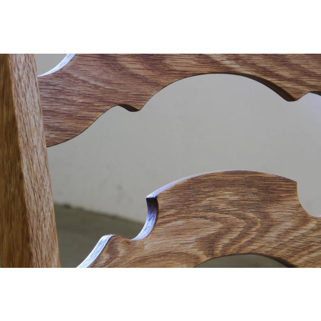 Danish Modern Brualist Oak Dining Chairs in the style of Henning Kjærnulf, 1960s, Set of 4 For Sale - Image 13 of 18