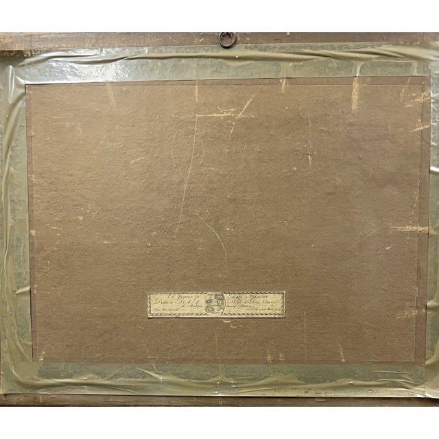 Jean T. Prestel, Figurative Scenes, 1700s-1800s, Engravings, Set of 2 For Sale - Image 5 of 10