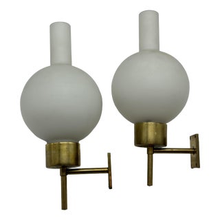 Vintage Wall Lights, 1950s, Set of 2 For Sale