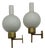 Vintage Wall Lights, 1950s, Set of 2 For Sale