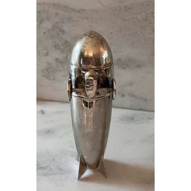 Antique Silverplate Zeppelin Cocktail Shaker Chairish
