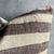 Vintage Rug Pillow Cover With Stripes For Sale - Image 4 of 7