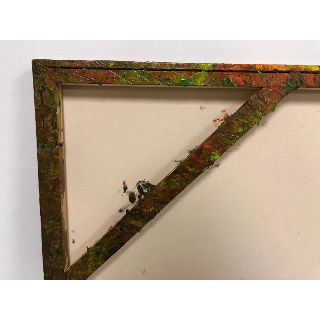 1970s Abstract Modern Painting For Sale - Image 12 of 13