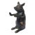 Traditional 19th Century Small Butchers Advertising Counter Top Bronze Pig Figurine For Sale