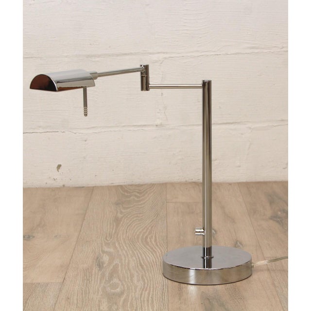 Robert Sonneman "A Way of Light" Swing Arm Modern Desk Lamp For Sale In New York - Image 6 of 8